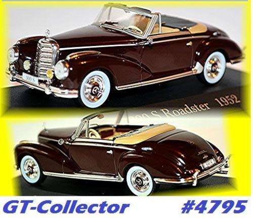 Mercedes-Benz 300 S Roadster W188 1952 1/43 IXO NEW+boxed  #4795 instant wheels