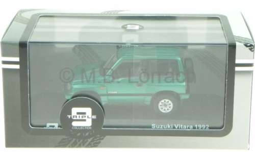 Suzuki Vitara 1992 green-met 1/43 Triple-9 NEW+boxed  #4659 instant wheels