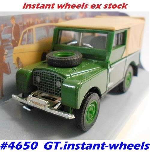 Land Rover 1949 canvas top 1/43 Dinky DY9-B NEW+boxed  #4650 instant wheels
