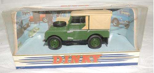 Land Rover 1949 canvas top 1/43 Dinky DY9-B NEW+boxed  #4650 instant wheels