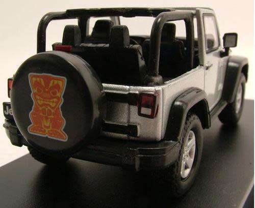Jeep Wrangler Islander 2010 1/43 Greenlight NEW+boxed  #4648 instant wheels