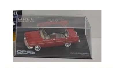 Opel Kapitaen 1955 red+black 1/43 IXO NEW+boxed  #4753 instant wheels
