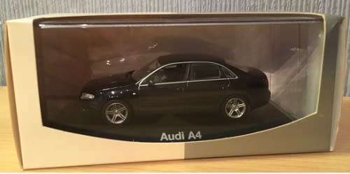 Audi A4 3.2 quattro* V6 FSI 2015 black 1/43 Minichamps NEW+boxed  #4844 instant wheels