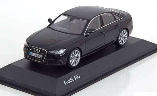 Audi A6  2011 black 1/43 Schuco NEW+boxed  #4841 instant wheels