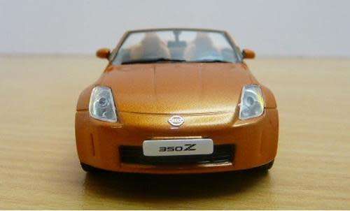 Nissan Fairlady Z Z33 [Nissan 350Z] Cabrio 2009 orange 1/43 J-Collctn NEW+boxed #4859 instant wheels