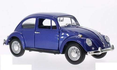 VW Beetle 1200 1967, blue-met, NEW+boxed, FREE DELIVERY ex SA stock #8979 instant wheels