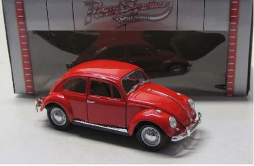 VW Beetle 1200 1967 red 1/18 Road Signature NEW+boxed  #8978 instant wheels