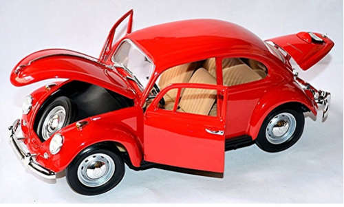 VW Beetle 1200 1967 red 1/18 Road Signature NEW+boxed  #8978 instant wheels