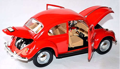 VW Beetle 1200 1967 red 1/18 Road Signature NEW+boxed  #8978 instant wheels