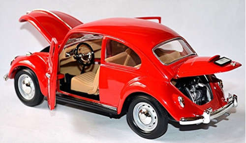 VW Beetle 1200 1967 red 1/18 Road Signature NEW+boxed  #8978 instant wheels