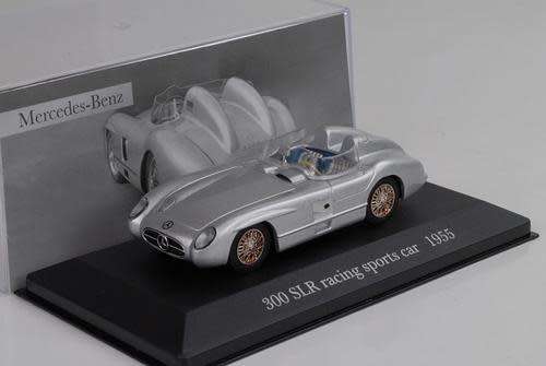 Mercedes-Benz 300 SLR 1955 Racer 1/43 IXO NEW+boxed  #4832 instant wheels