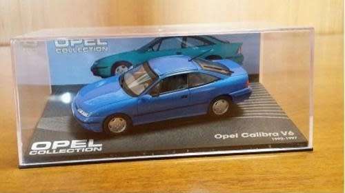 Opel Calibra V6 1993 blue 1/43 IXO NEW+boxed  #4763 instant wheels