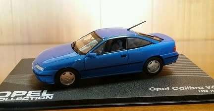 Opel Calibra V6 1993 blue 1/43 IXO NEW+boxed  #4763 instant wheels