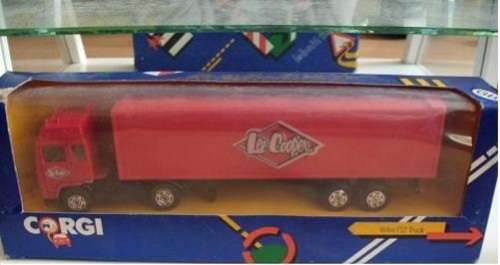 Volvo F12 horse + semi trailer Lee Cooper 1/43 Corgi NEW+boxed #4952 instant wheels