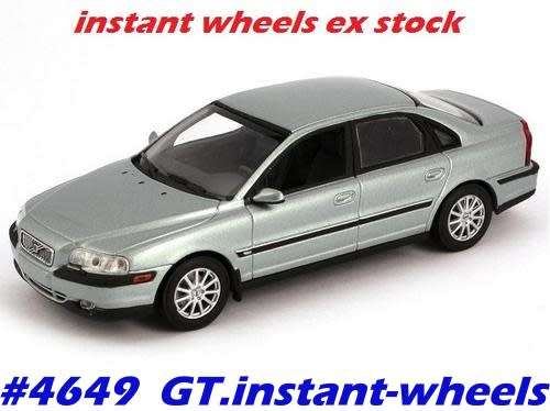 Volvo S80 2002 1/43 Minichamps NEW+showcased  #4649 instant wheels