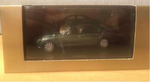 MAYBACH 57 swb 2013 [MB W222] 2-tone-green-met 1/43 AUTOart NEW+boxed  #4853 instant wheels