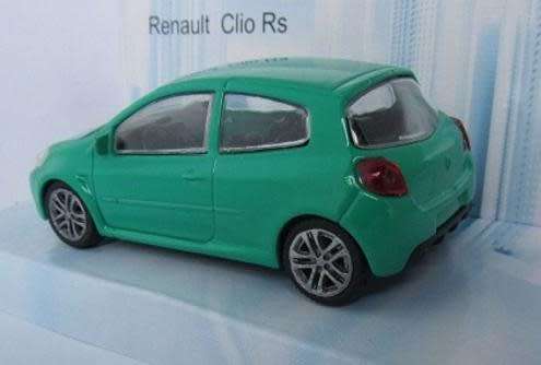 Renault Clio Rs green 1/43 MondoMotors NEW+boxed  #4757 instant wheels
