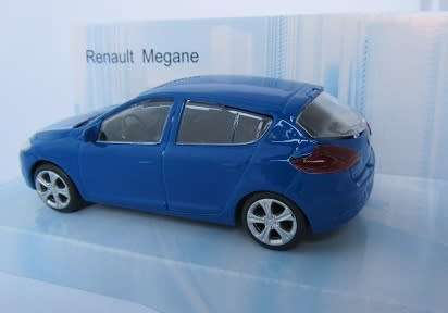 Renault Megane blue 1/43 Mondo Motors NEW+boxed  #4762 instant wheels