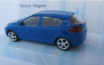 Renault Megane blue 1/43 Mondo Motors NEW+boxed #4748 instant wheels