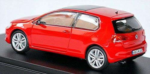 Volkswagen Golf 7 3-door 2012 red 1/43 Herpa NEW+boxed  #4977 instant wheels