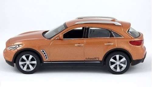 Infinity FX 2009 bronze-copper 1/43 IXO NEWinBlister  #4563 instant wheels