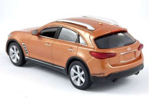 Infinity FX 2009 bronze-copper 1/43 IXO NEWinBlister  #4563 instant wheels