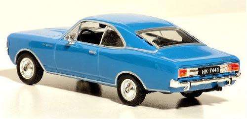 Opel Rekord Coupe 1971 blue 1/43 IXO NEWinBlister  #4996 instant wheels