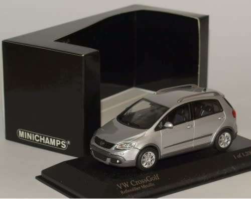 Volkswagen CrossGolf 2006 silver  1/43 Minichamps NEW+boxed  #4965 instant wheels