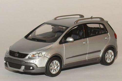 Volkswagen CrossGolf 2006 silver  1/43 Minichamps NEW+boxed  #4965 instant wheels