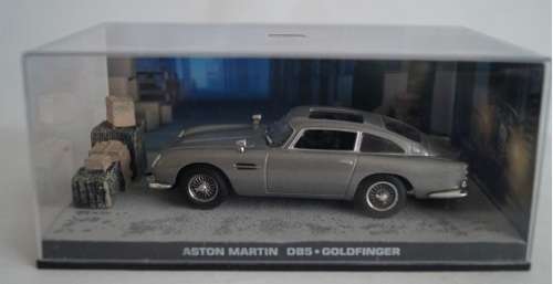 Aston Martin DB5 J.Bond 007 Goldfinger 1/43 IXO NEW+boxed #4640 instant wheels