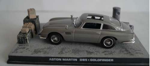 Aston Martin DB5 J.Bond 007 Goldfinger 1/43 IXO NEW+boxed #4640 instant wheels