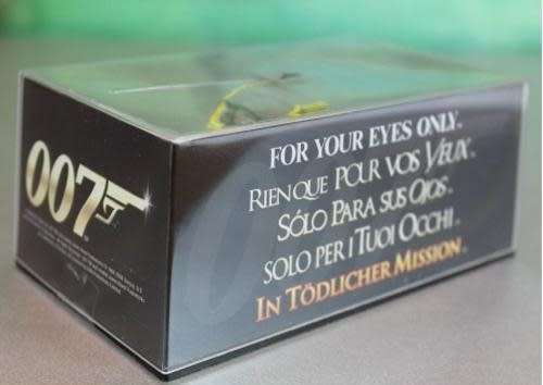 Citroen 2CV  JBond 007-Your eyes only- 1/43 IXO NEW+boxed  #4701 instant wheels