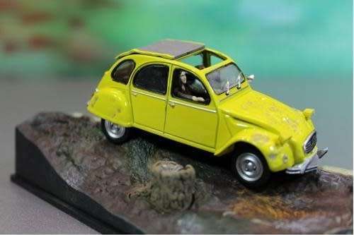 Citroen 2CV  JBond 007-Your eyes only- 1/43 IXO NEW+boxed  #4701 instant wheels