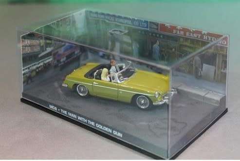 MGB JBond 007 Golden Gun 1/43 IXO NEW+boxed  #4705 instant wheels