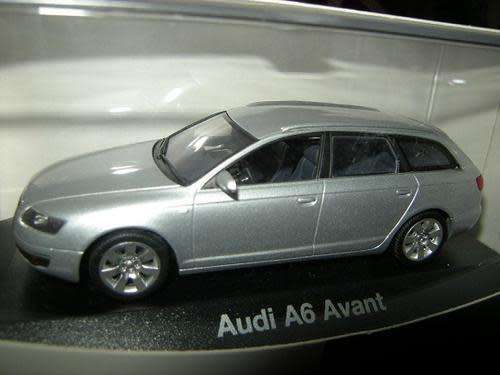 Audi A6 Avant 2004 silver 1/43 Minichamps NEW+boxed  #4955 instant wheels