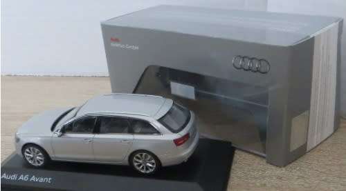 Audi A6 Avant 2004 silver 1/43 Minichamps NEW+boxed  #4955 instant wheels