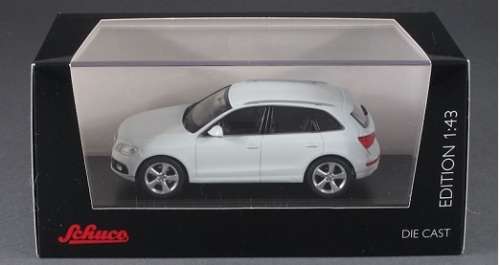 Audi Q5 2013 white 1/43 Schuco NEW+boxed  #4983 instant wheels