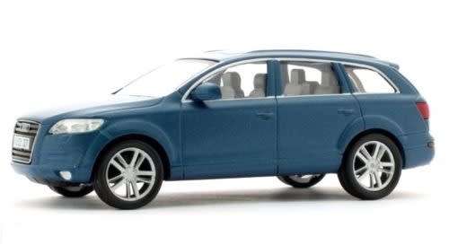 Audi Q7 2005-2015 blue 1/43 IXO NEWinBlister  #4634 instant wheels