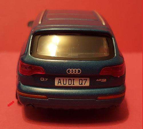 Audi Q7 2005-2015 blue 1/43 IXO NEWinBlister  #4634 instant wheels