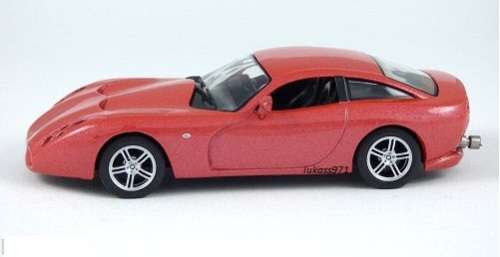 TVR Tuscan T440R 1999 red-met 1/43 IXO NEWinBlister  #4558 instant wheels