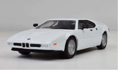 BMW M1 Series white 1/43 IXO NEWinBLISTER  #4599 instant wheels