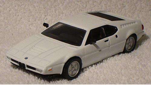 BMW M1 Series white 1/43 IXO NEWinBLISTER  #4599 instant wheels
