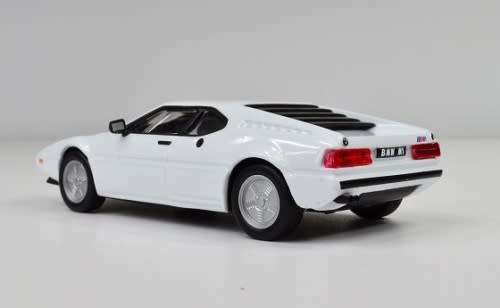 BMW M1 Series white 1/43 IXO NEWinBLISTER  #4599 instant wheels