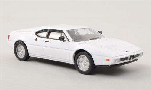 BMW M1 Series white 1/43 IXO NEWinBLISTER  #4599 instant wheels