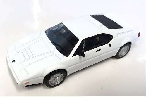 BMW M1 Series white 1/43 IXO NEWinBLISTER  #4599 instant wheels