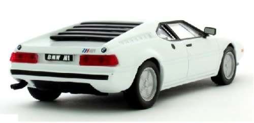 BMW M1 Series white 1/43 IXO NEWinBLISTER  #4599 instant wheels