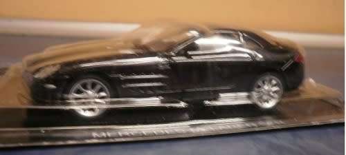Mercedes McLaren SLR Coupe 2004 black 1/43 IXO NEWinBlister  #4990 instant wheels