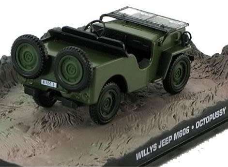 Willys JEEP M606 JBond Octopussy 1/43 IXO NEW+boxed  #4726 instant wheels