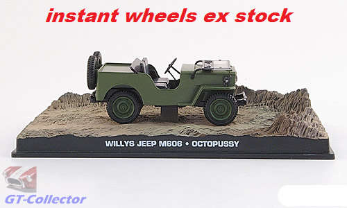 Willys JEEP M606 JBond Octopussy 1/43 IXO NEW+boxed  #4726 instant wheels