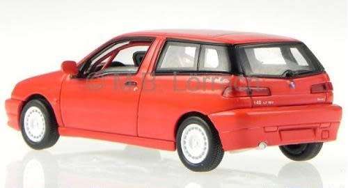 Alfa Romeo 145 CIVT Presentazione red 1997 1/43 PEGO NEW+boxed  #4715 instant wheels